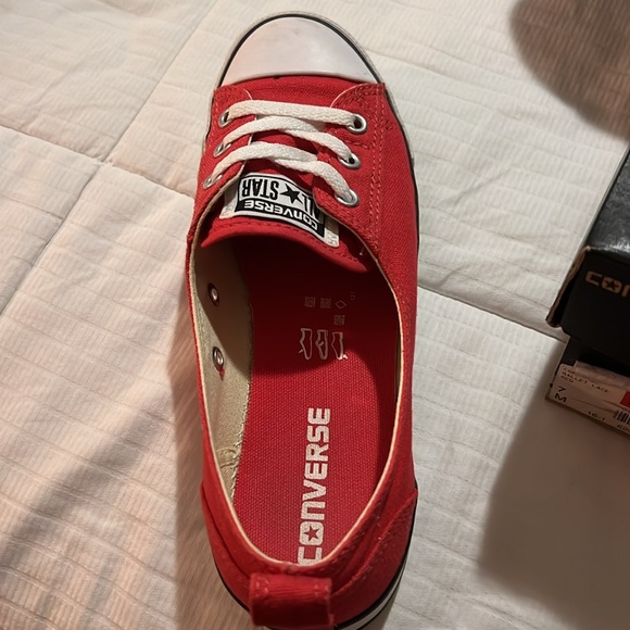 COPY - Women’s ballet converse, red - Picture 3 of 4